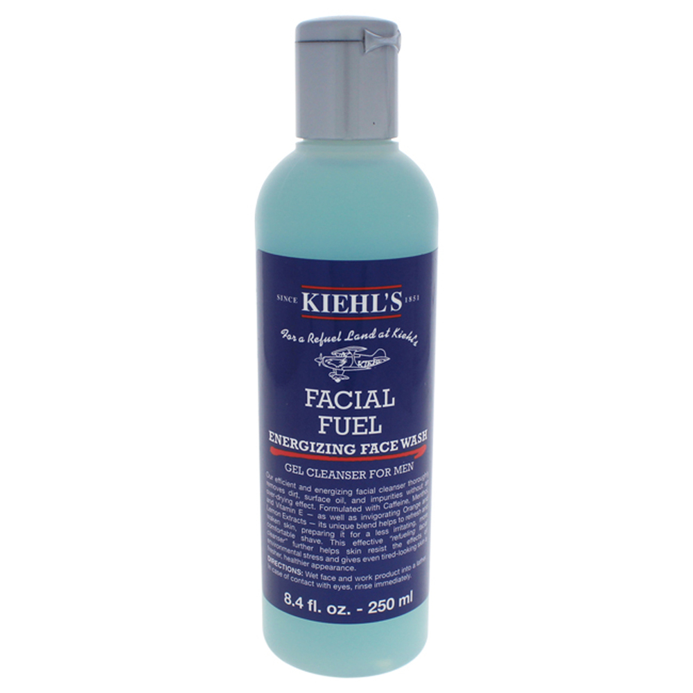 Facial Fuel Energizing Face Wash by Kiehls for Men - 8.4 oz Cleanser